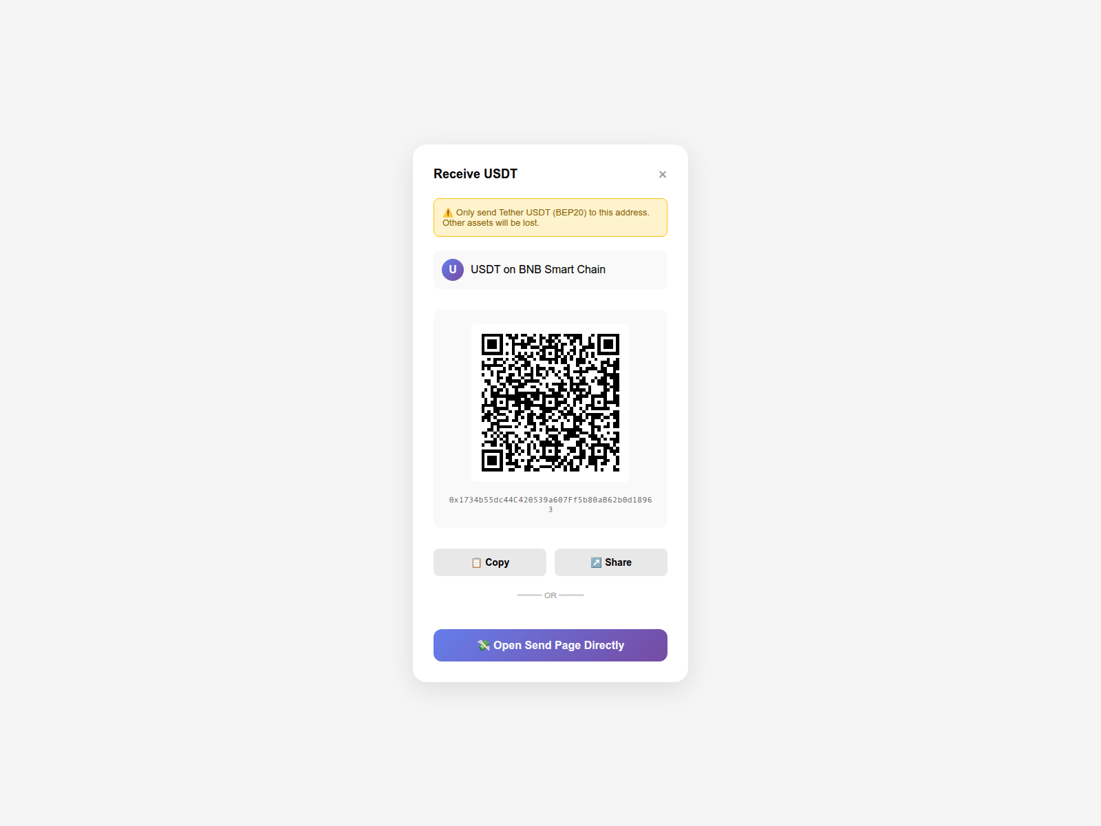 Screenshot von cryptoholic-usdt.vercel.app