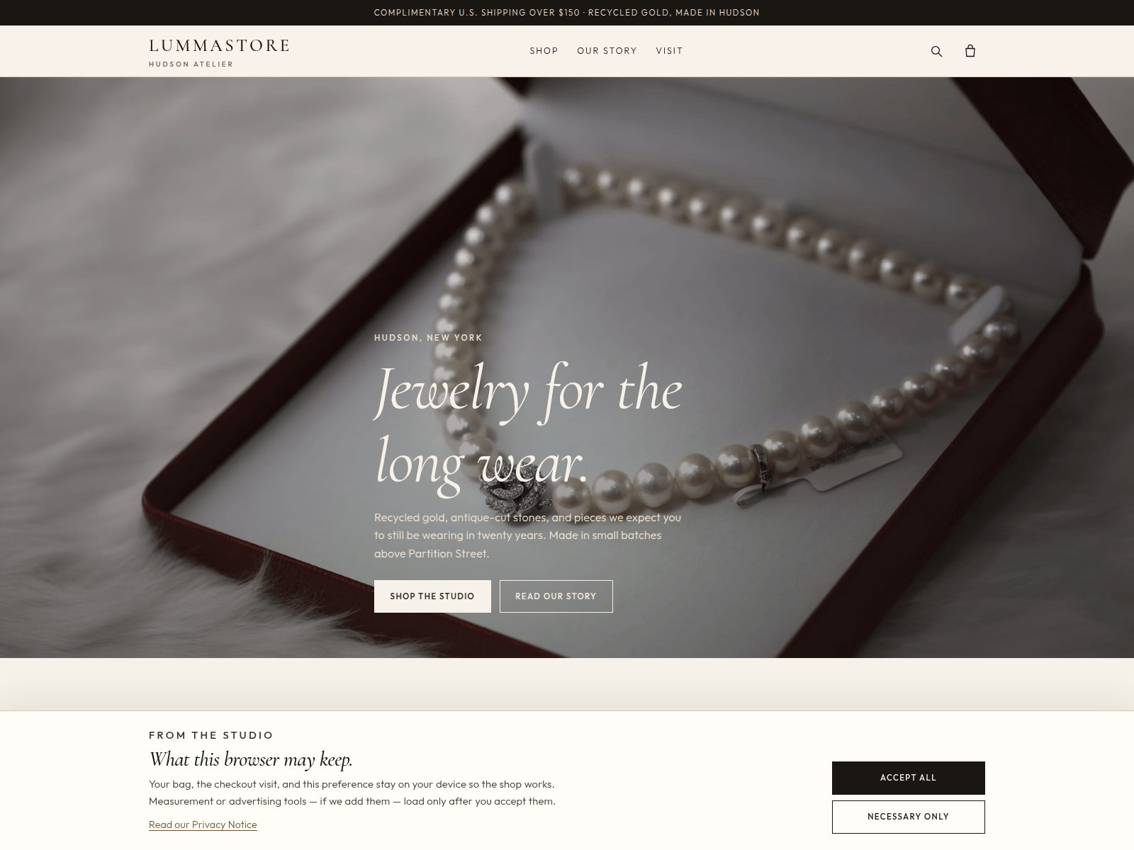 Screenshot of lummafi.com