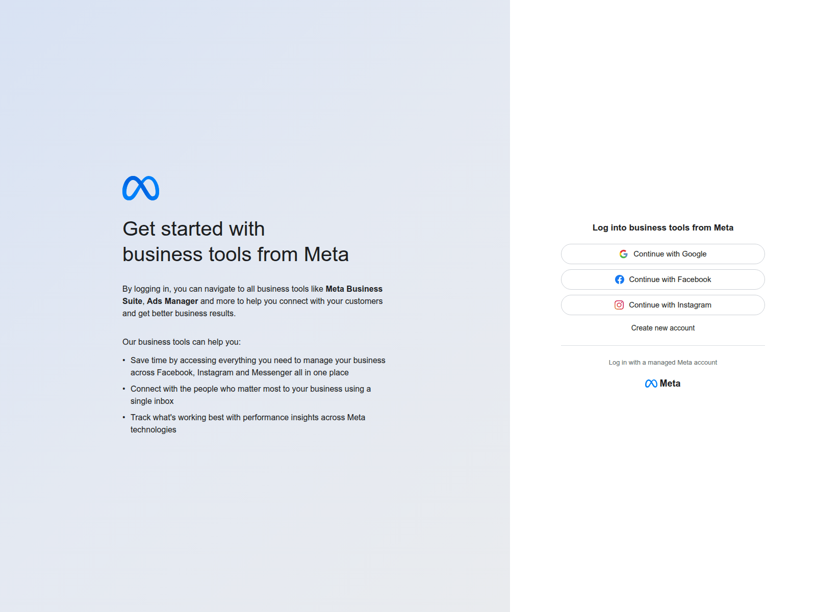 Screenshot of business-meta.farekey.com