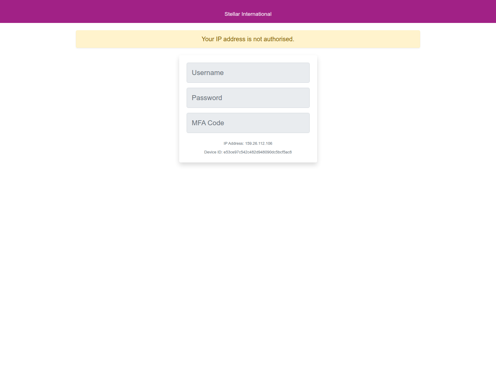 Screenshot of trackstockscan.stellarint.co.nz