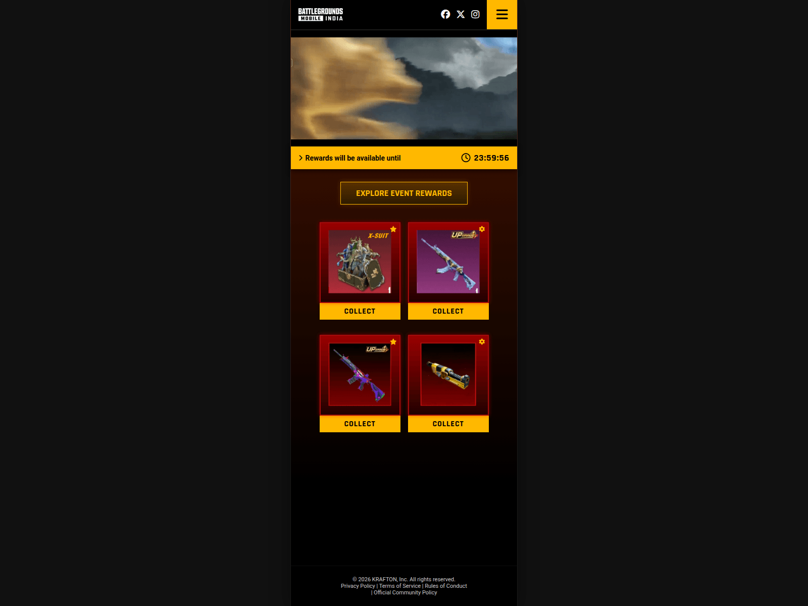 Screenshot of bgmi-freexsuit-skins-dpc0nqfwt8vk.edgeone.dev