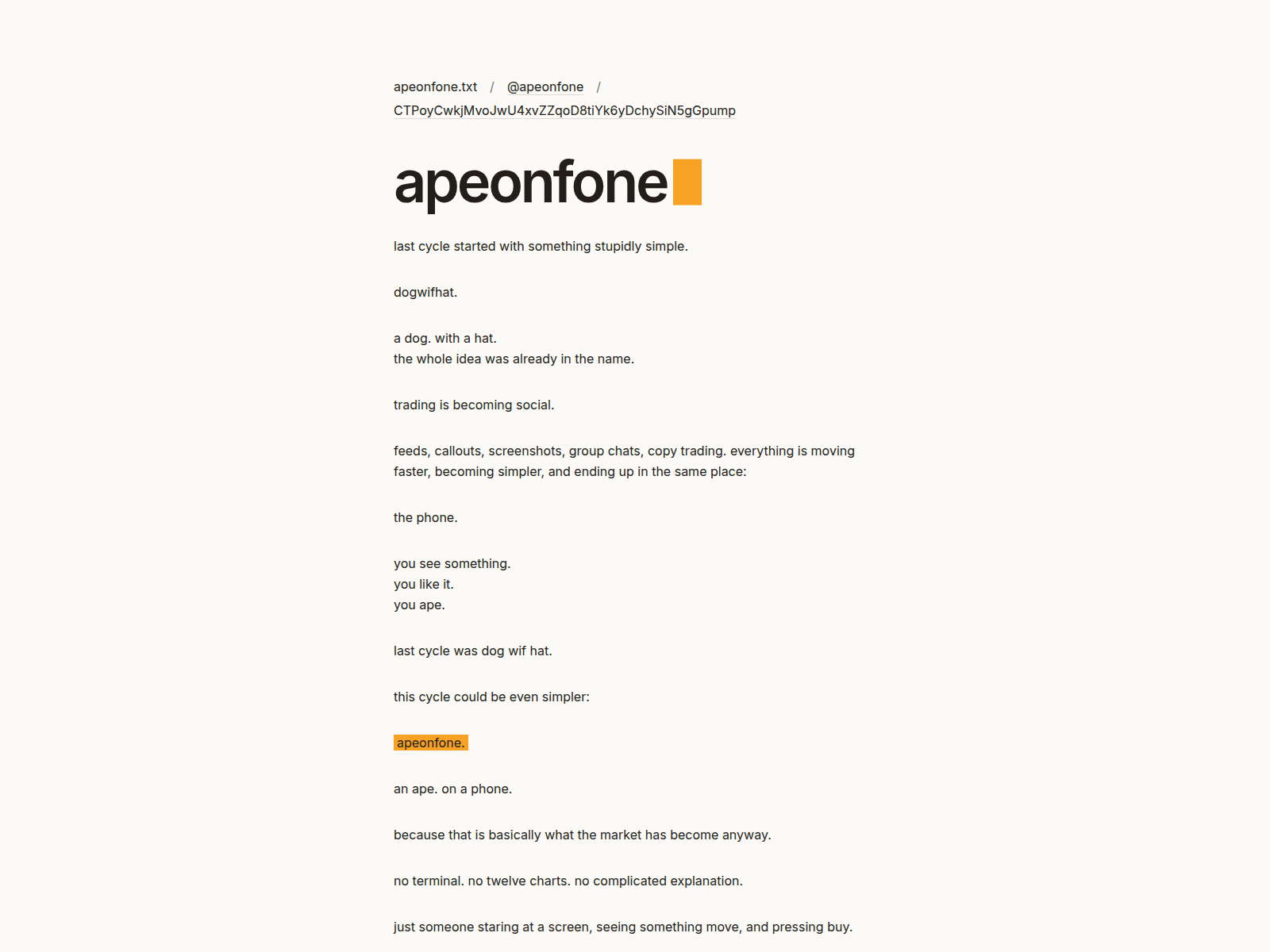 Screenshot of apeonfones.com