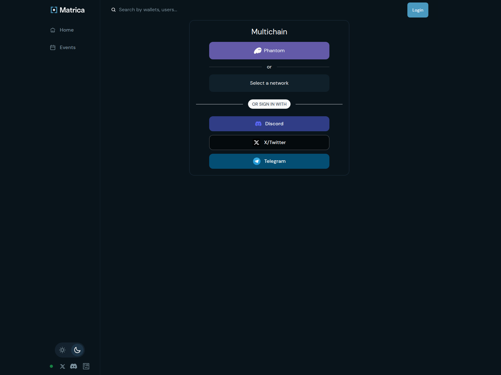 Screenshot of gateway-matrica.io