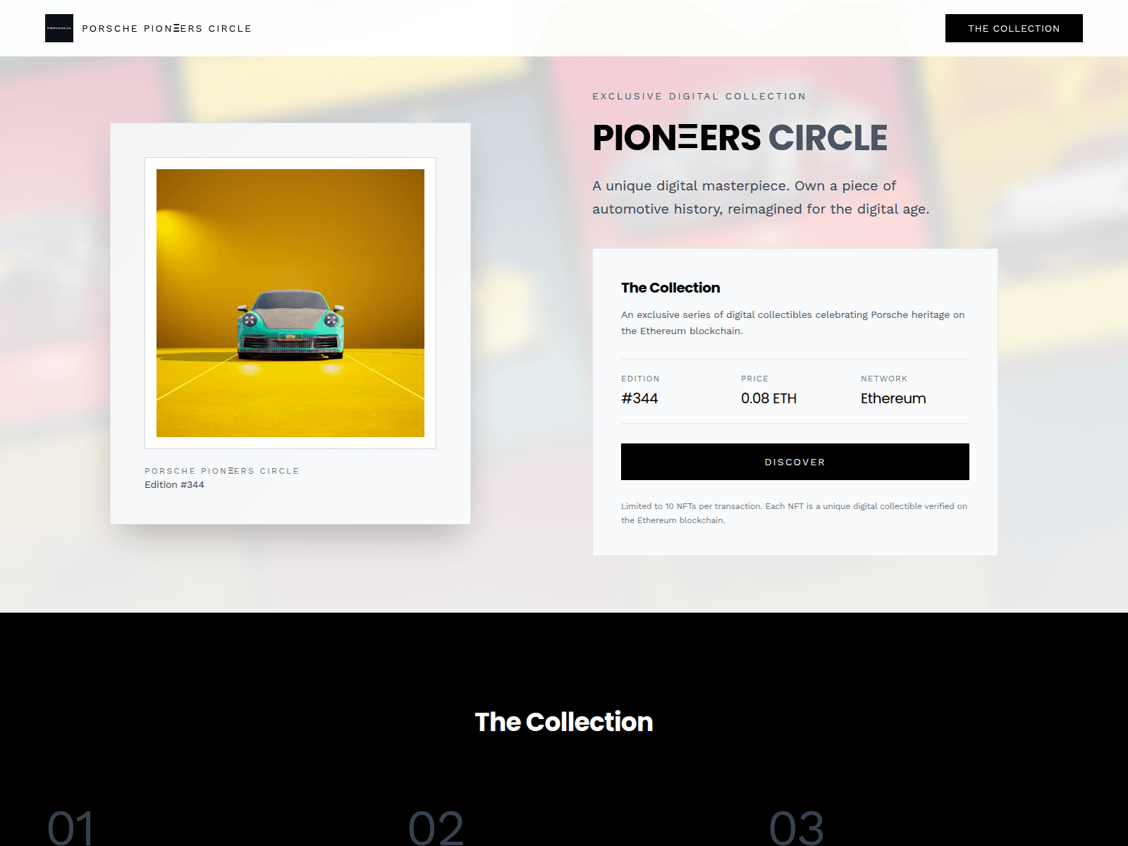 Screenshot of limitedporsche.com