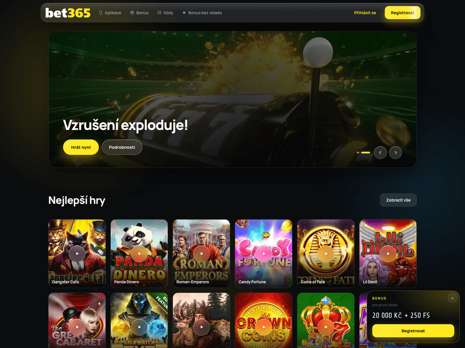 Скриншот сайта bet365-cz.cz