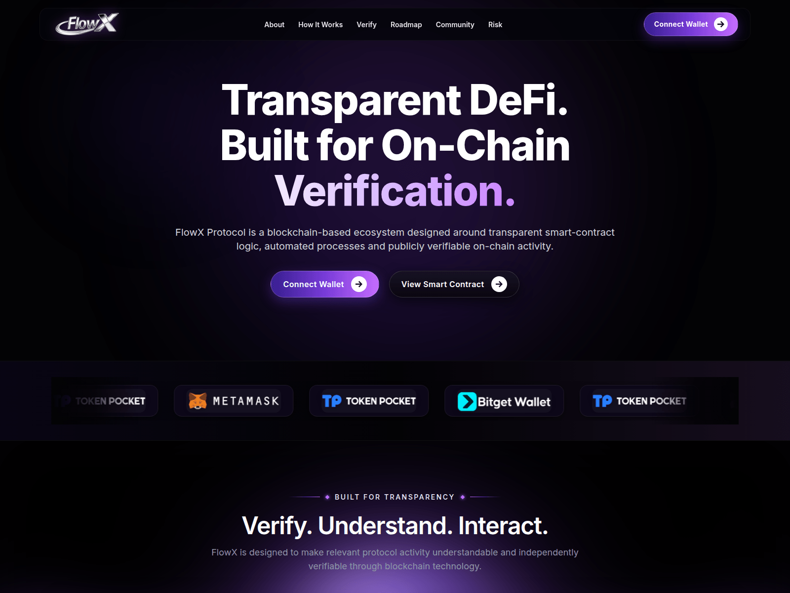 Screenshot of flowxprotocol.com