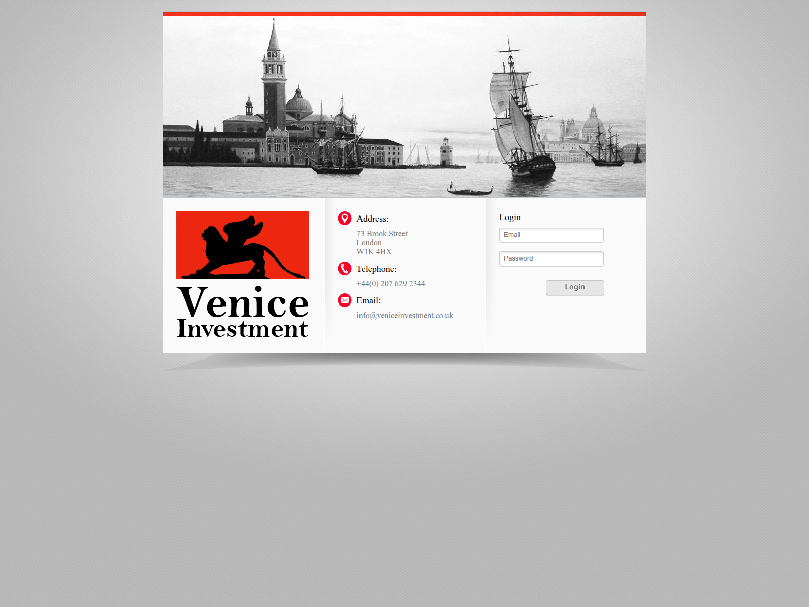 Screenshot of veniceinvestment.co.uk