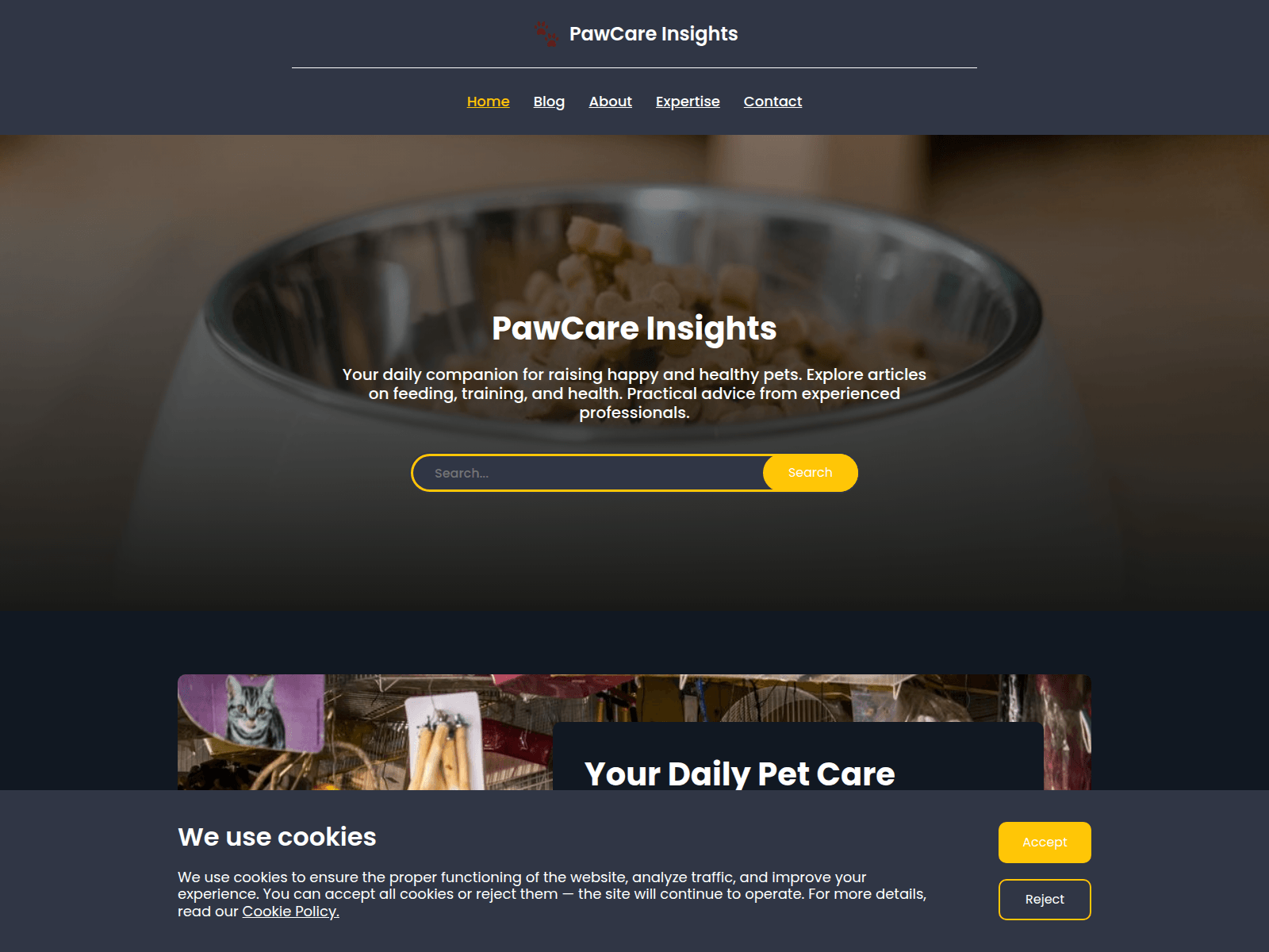 Screenshot of businesskebbadar.com