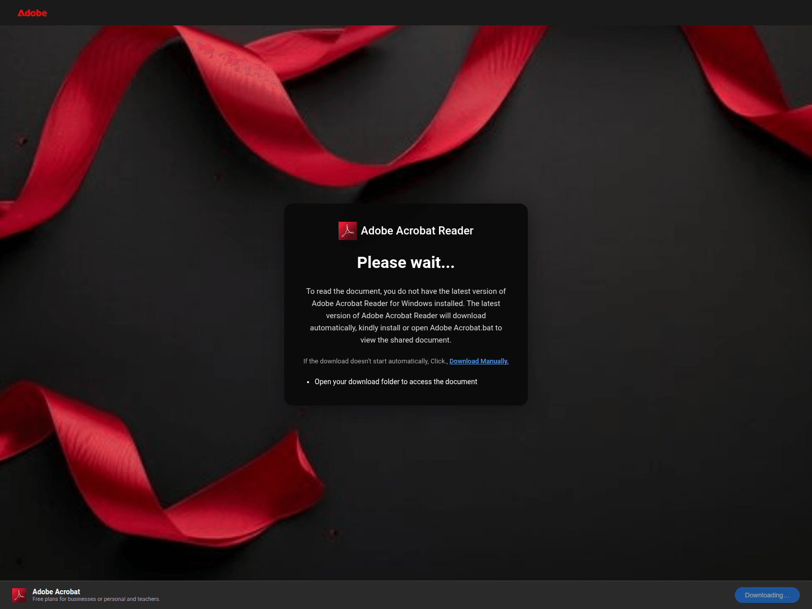 Screenshot of view-secure-document.com