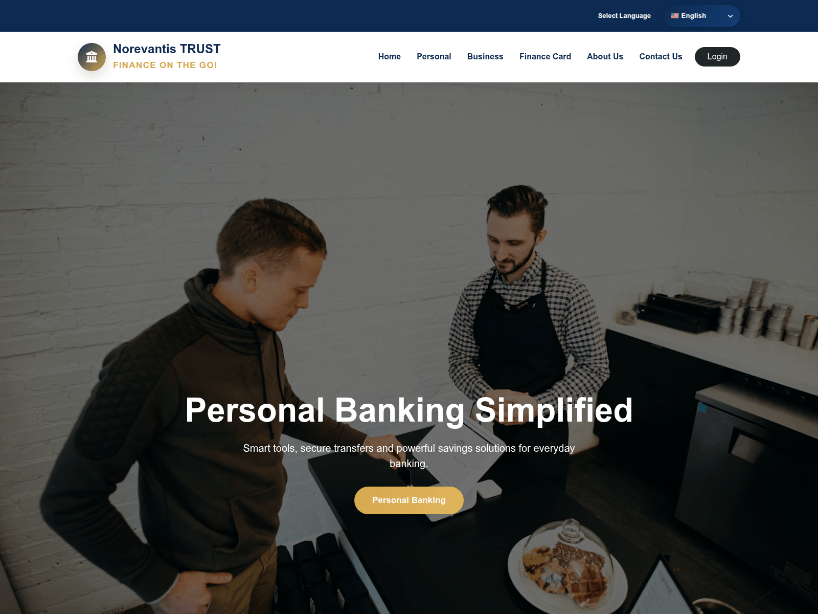Screenshot of norevantistrust.live