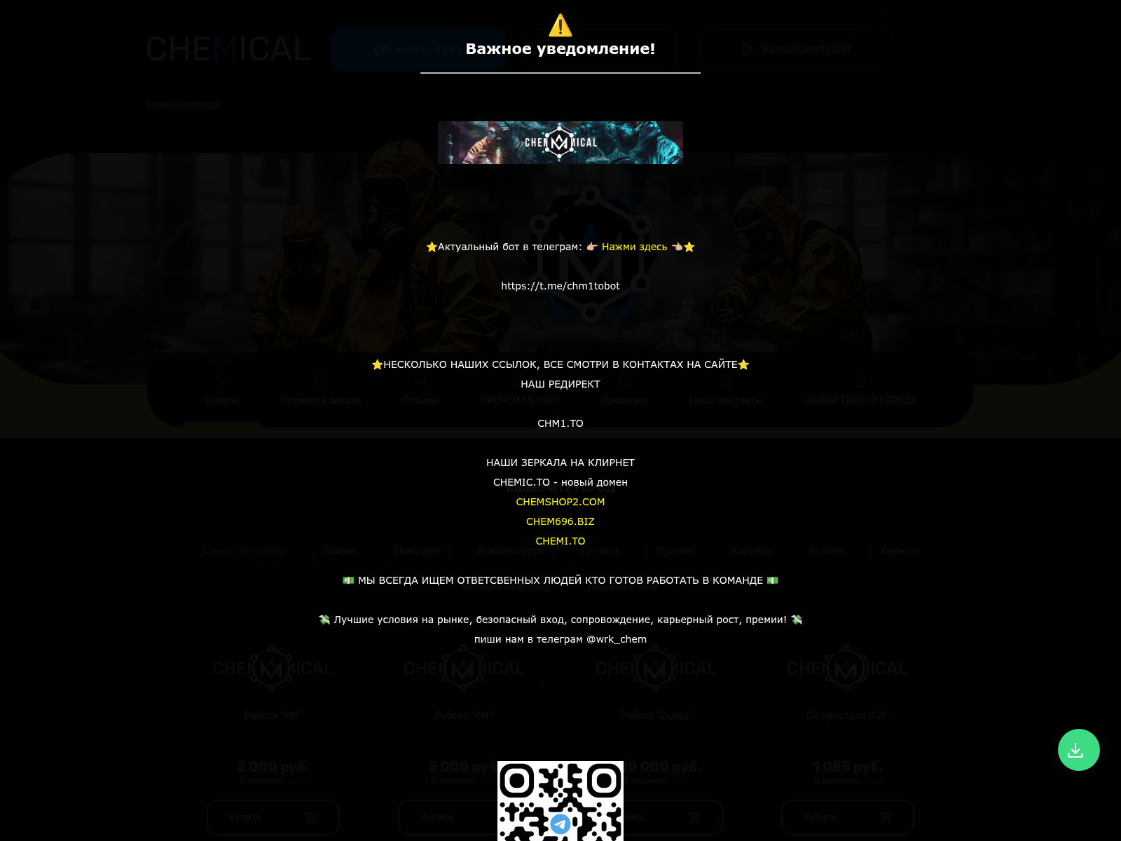 Screenshot of chemshop1.top