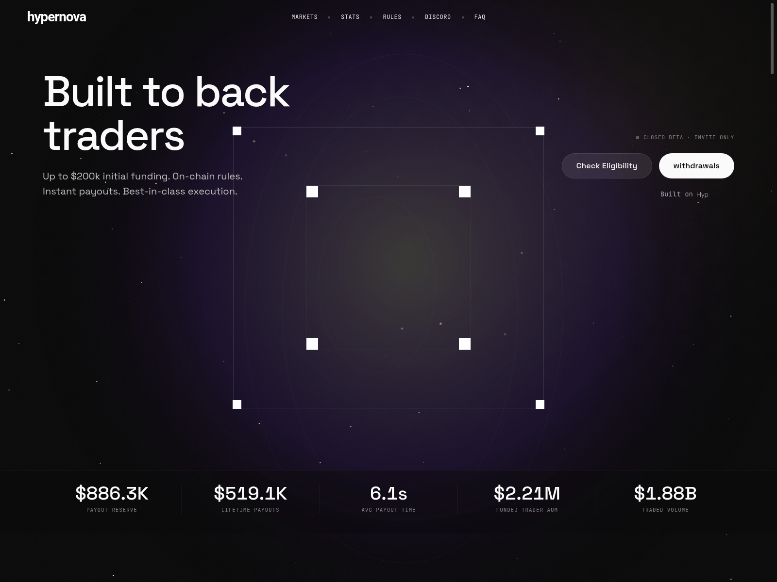 Screenshot of verify-hypernova.info