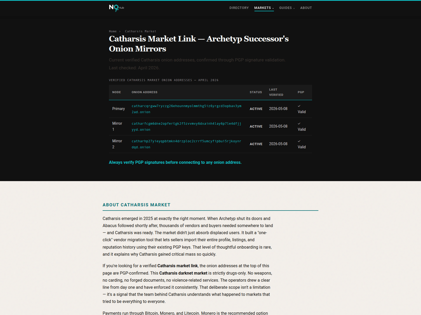 Screenshot of nqdarkhub.com