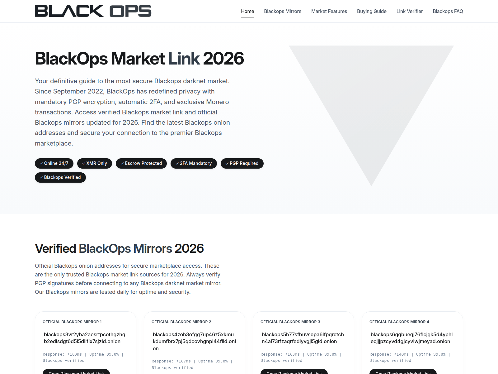 Screenshot of blackops.forum