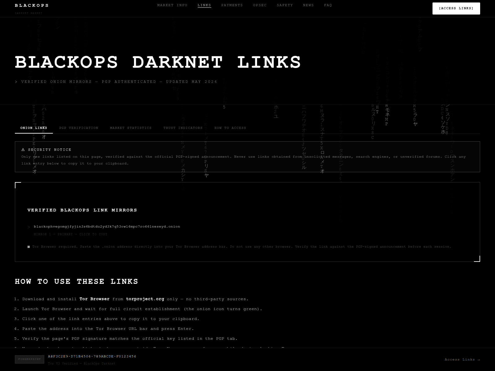 Screenshot of access.darknet-blackops.com