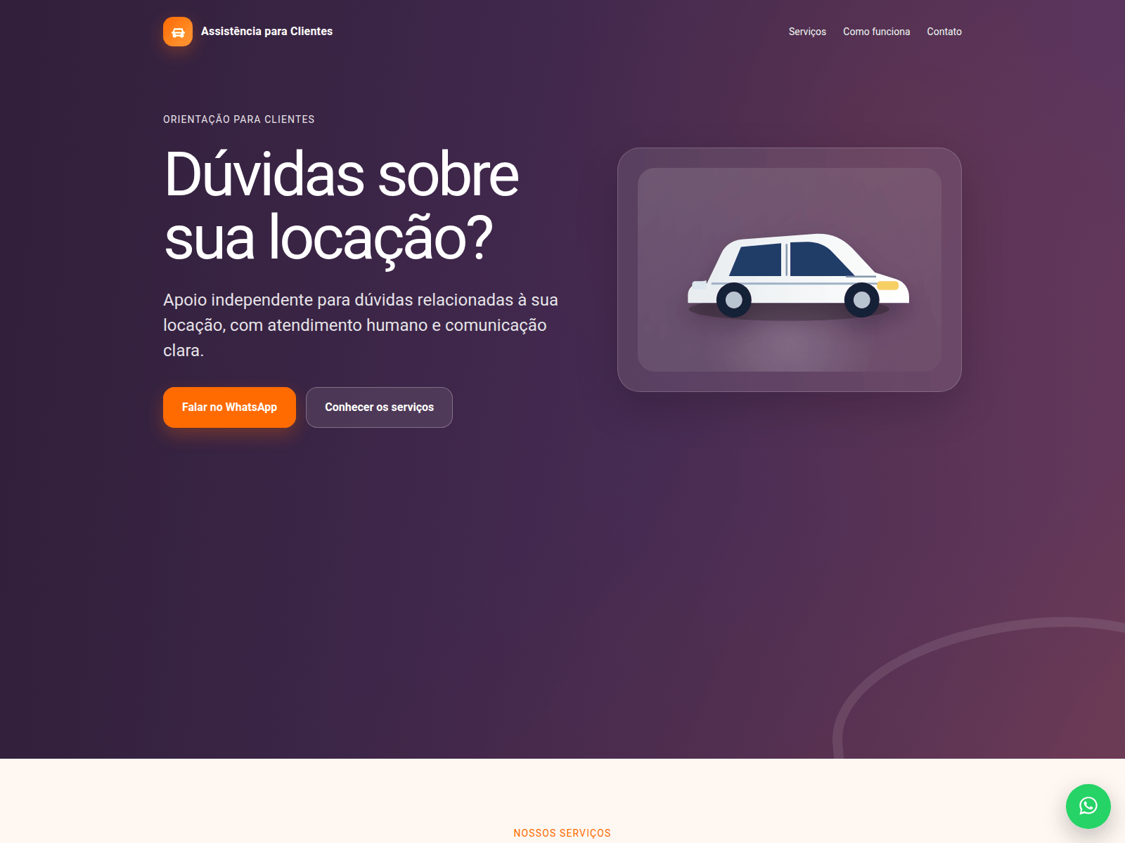 Ảnh chụp màn hình của consultmovida.online