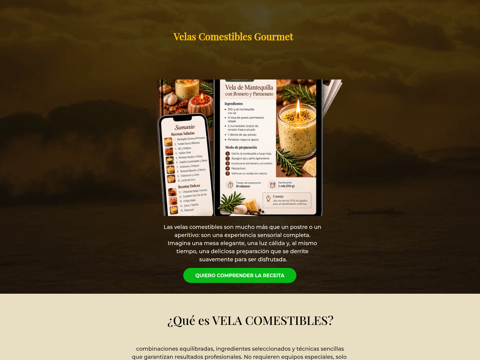 Screenshot of receitavelas.com