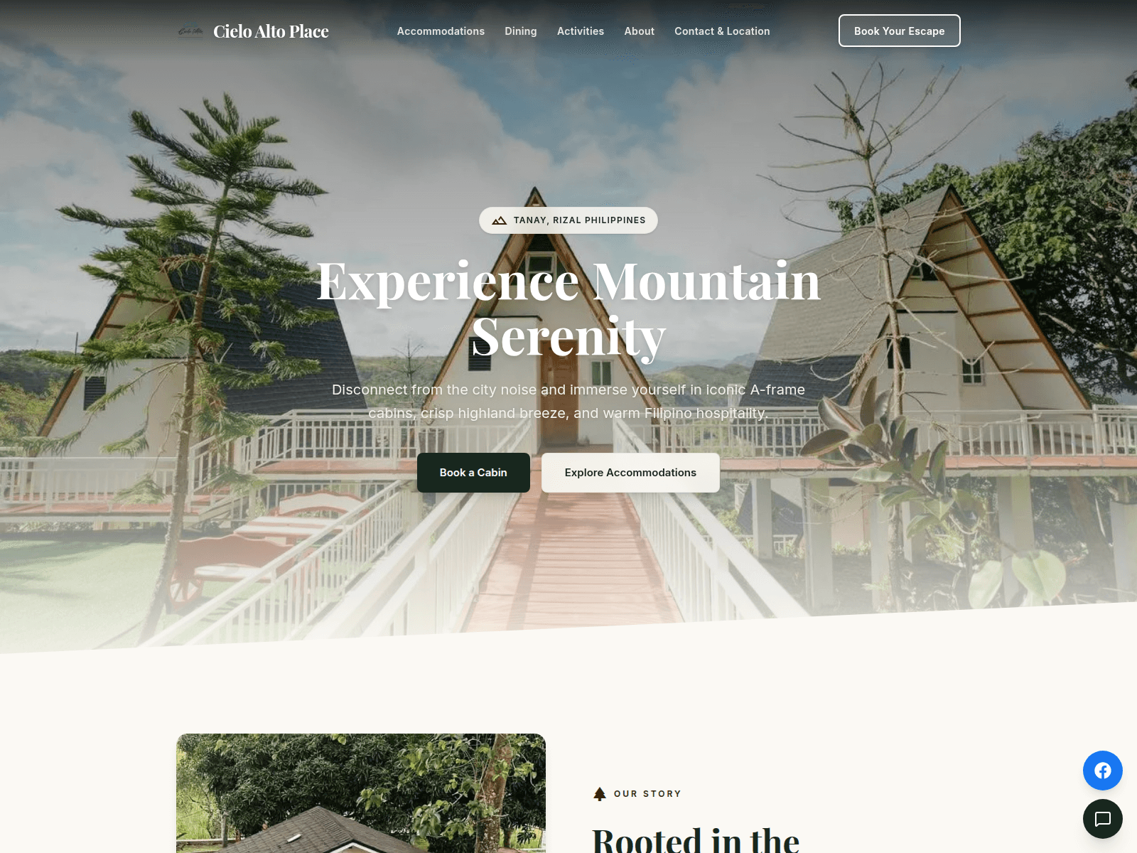 Screenshot of cieloaltoplace.org