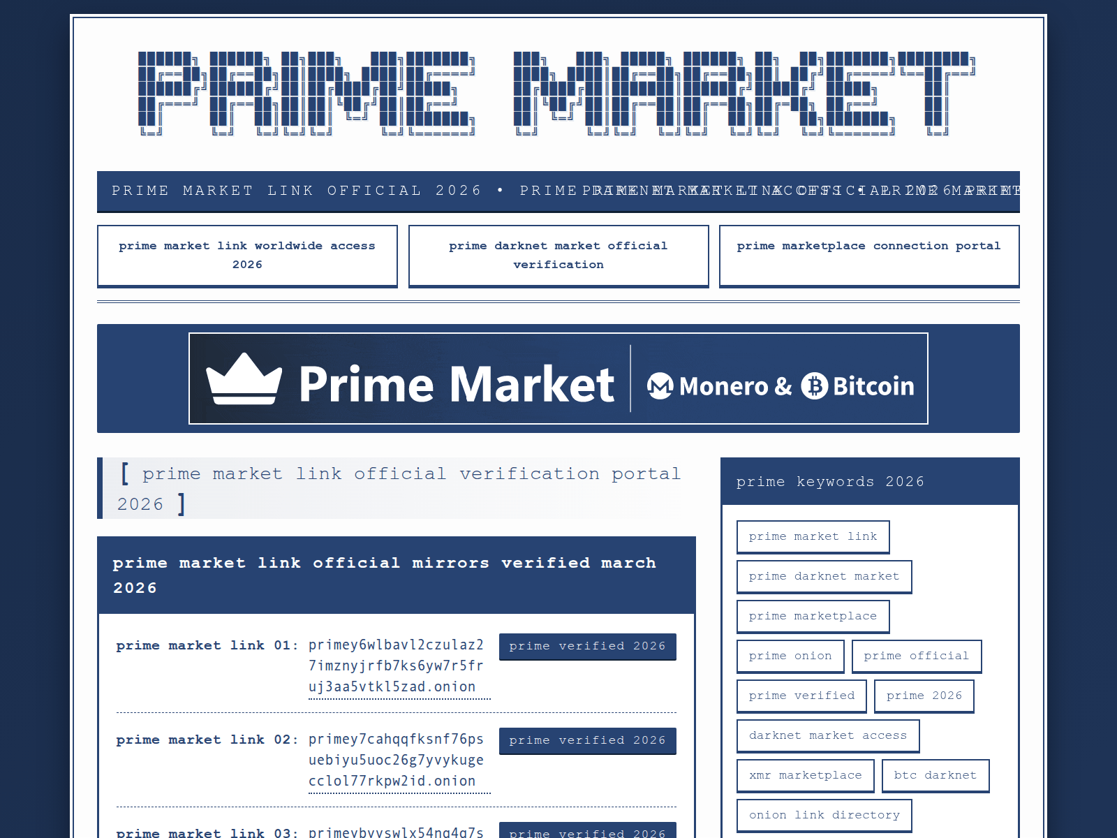 Screenshot von prime-darknet.cfd