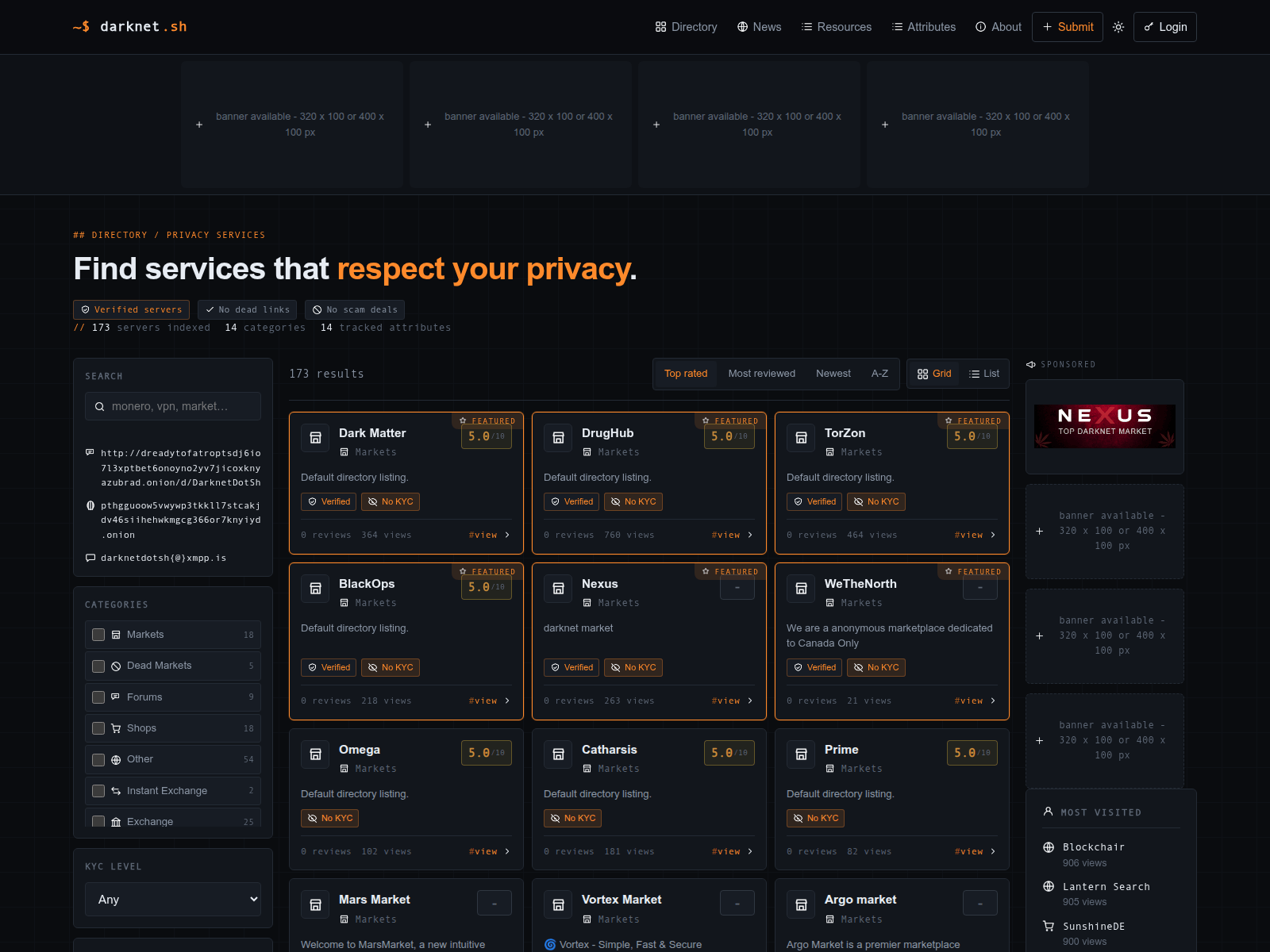 Screenshot of darknet.sh