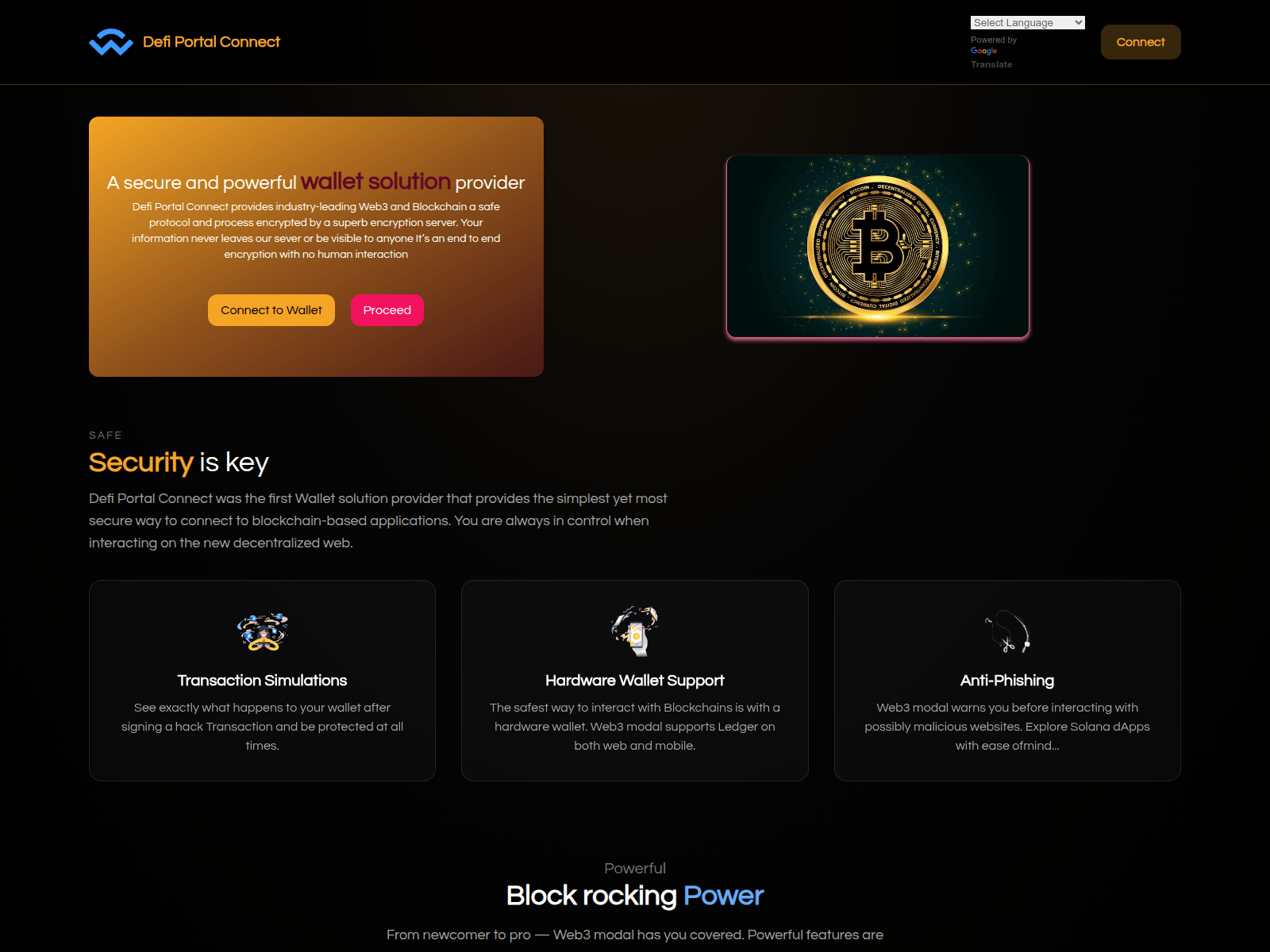 Screenshot of defidev.netlify.app