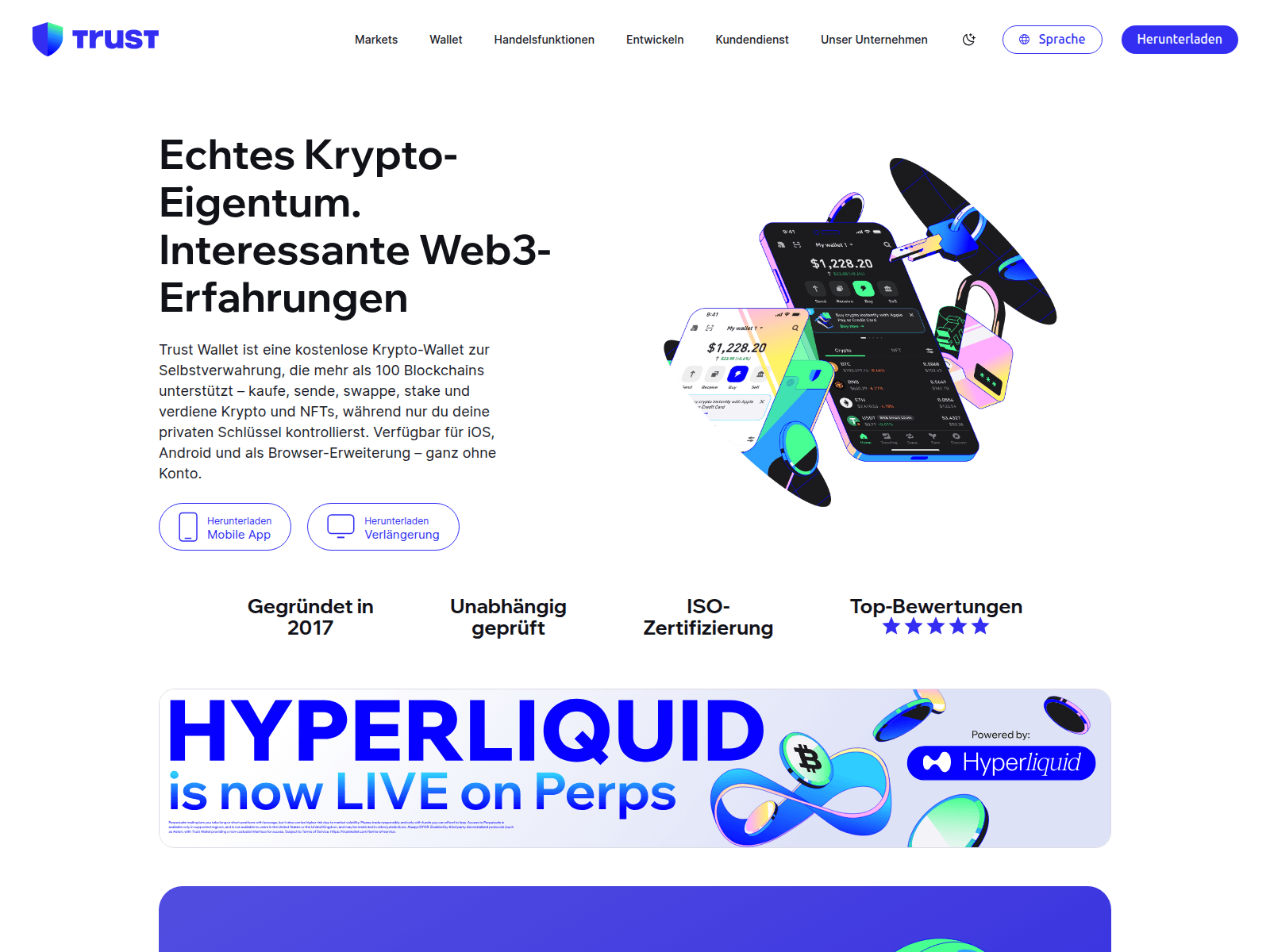Captura de tela de nodes-trust-wallet.com