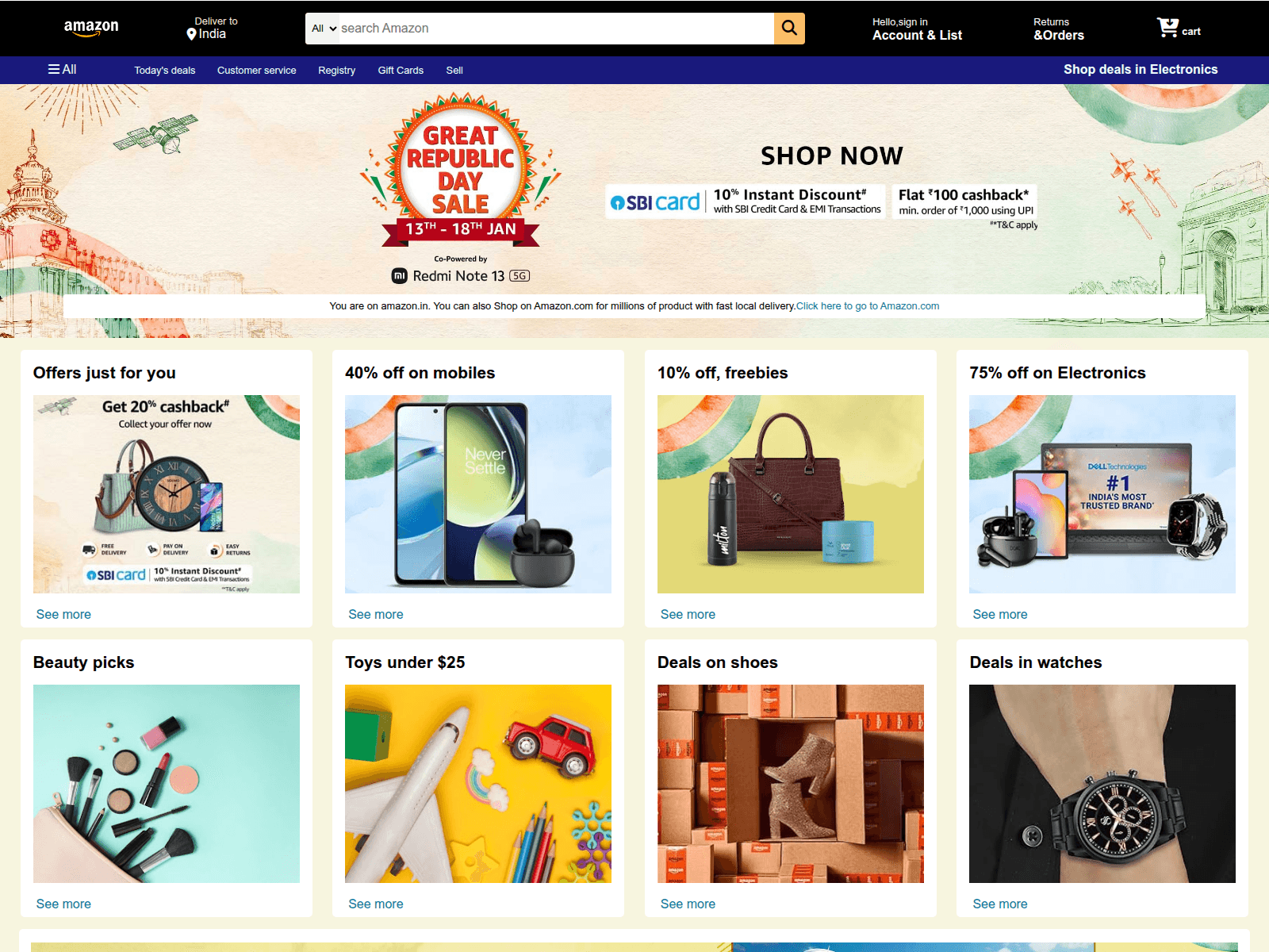 Screenshot of avinaashsharma.github.io