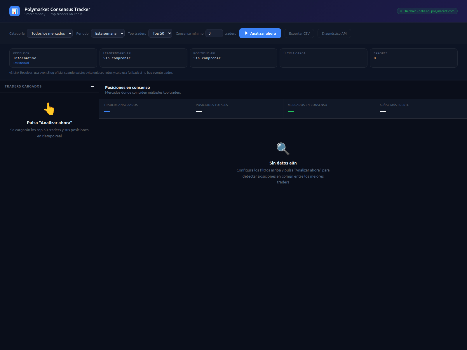 Screenshot of polymarketpro.pages.dev
