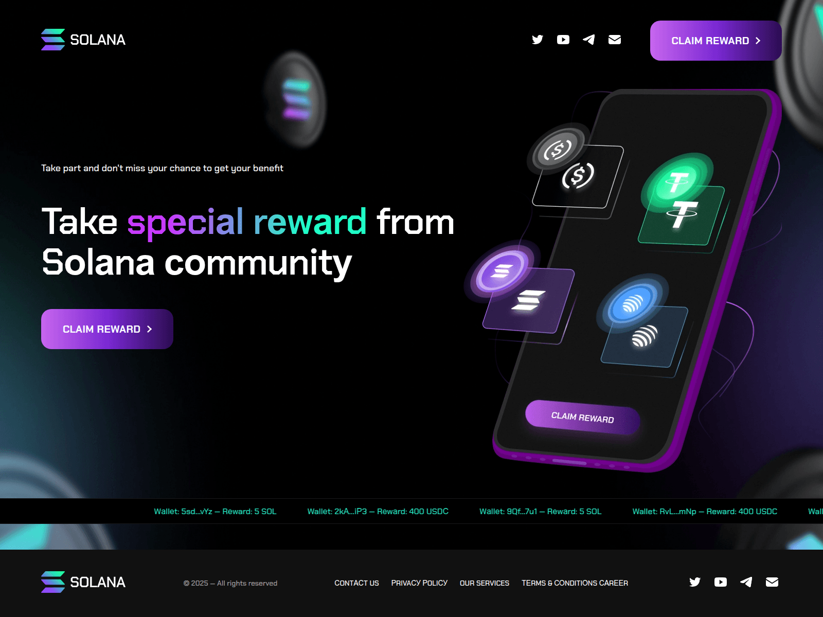 Screenshot of trontask.xyz