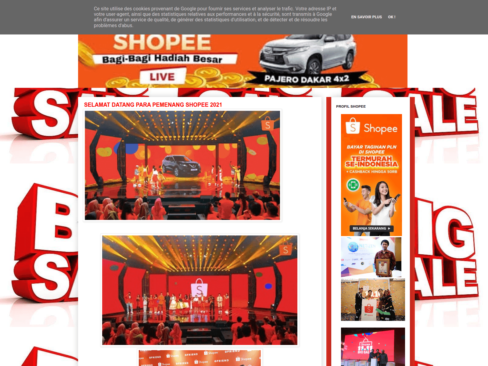 Screenshot of shopeeid78.blogspot.com
