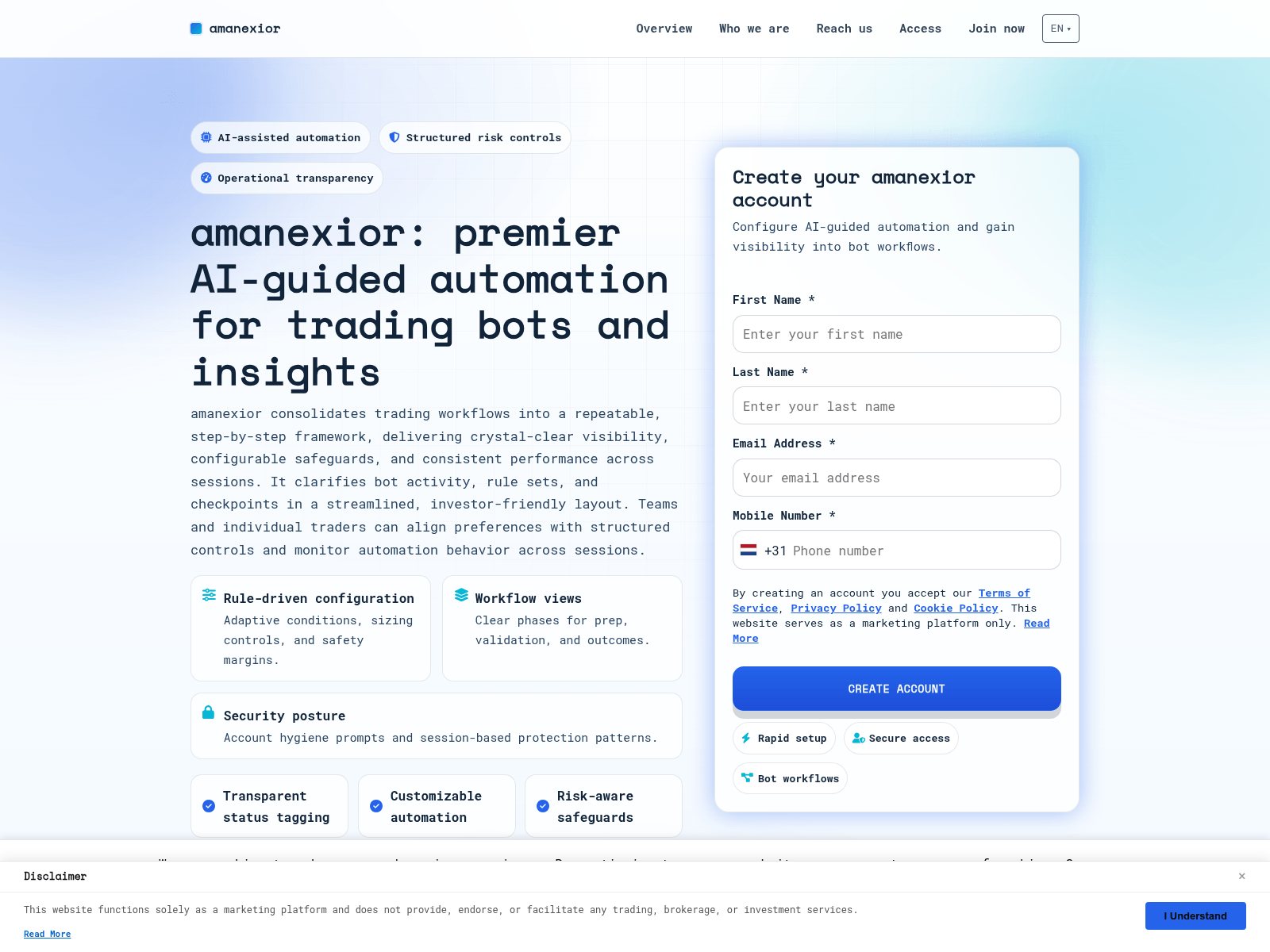 Screenshot of amanexior.digital