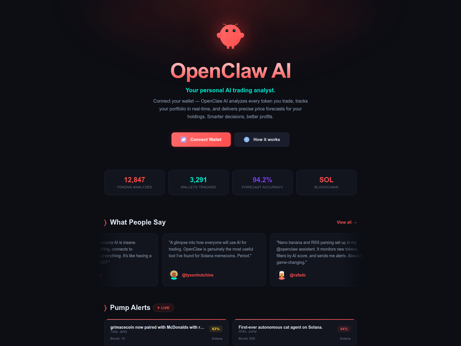 Screenshot of ai-openclaw.club