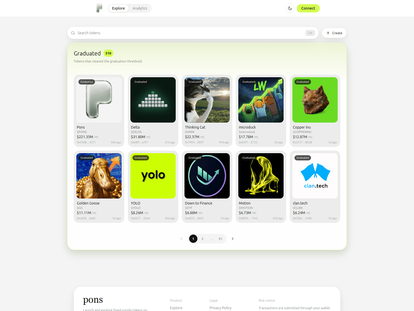 Screenshot of robinhood.ponslaunchpad.com