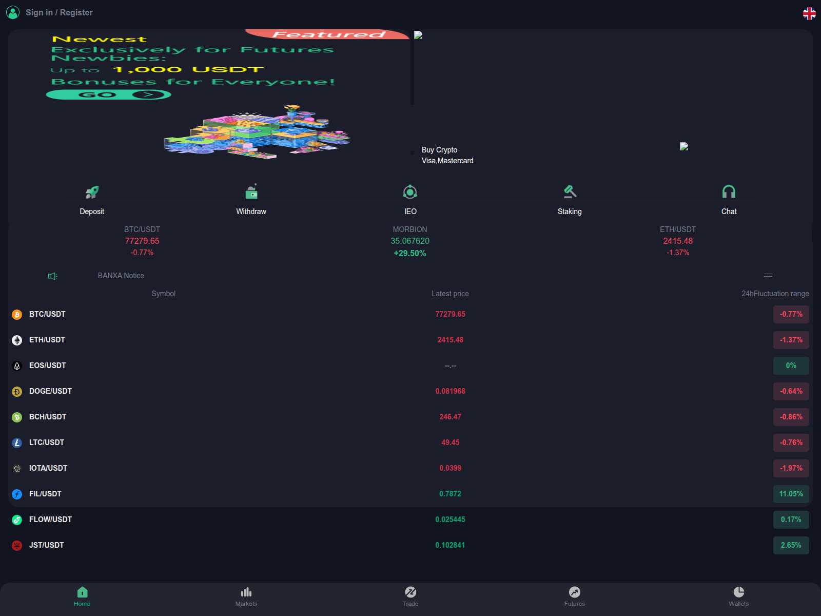 Screenshot of bybitxyz.com