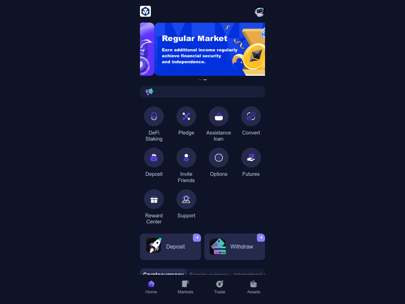 Screenshot of crypto-options.top