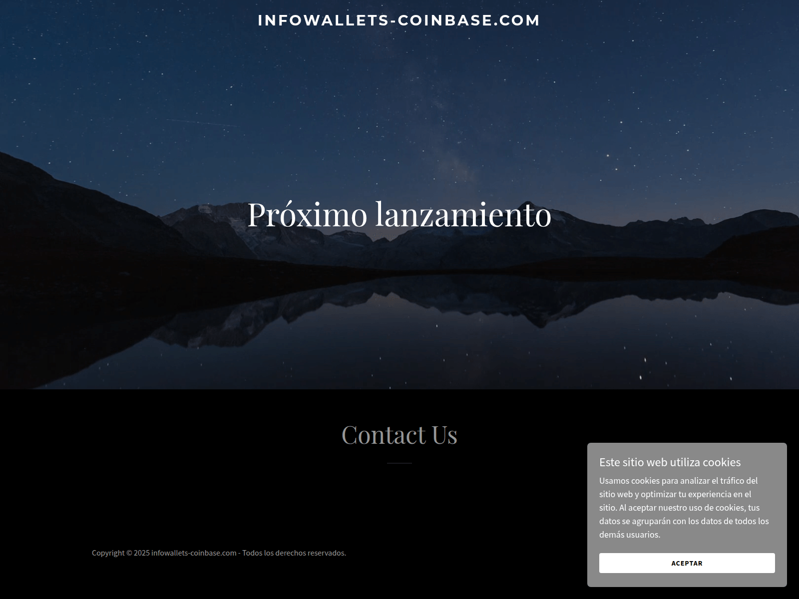 Screenshot of infowallets-coinbase.com