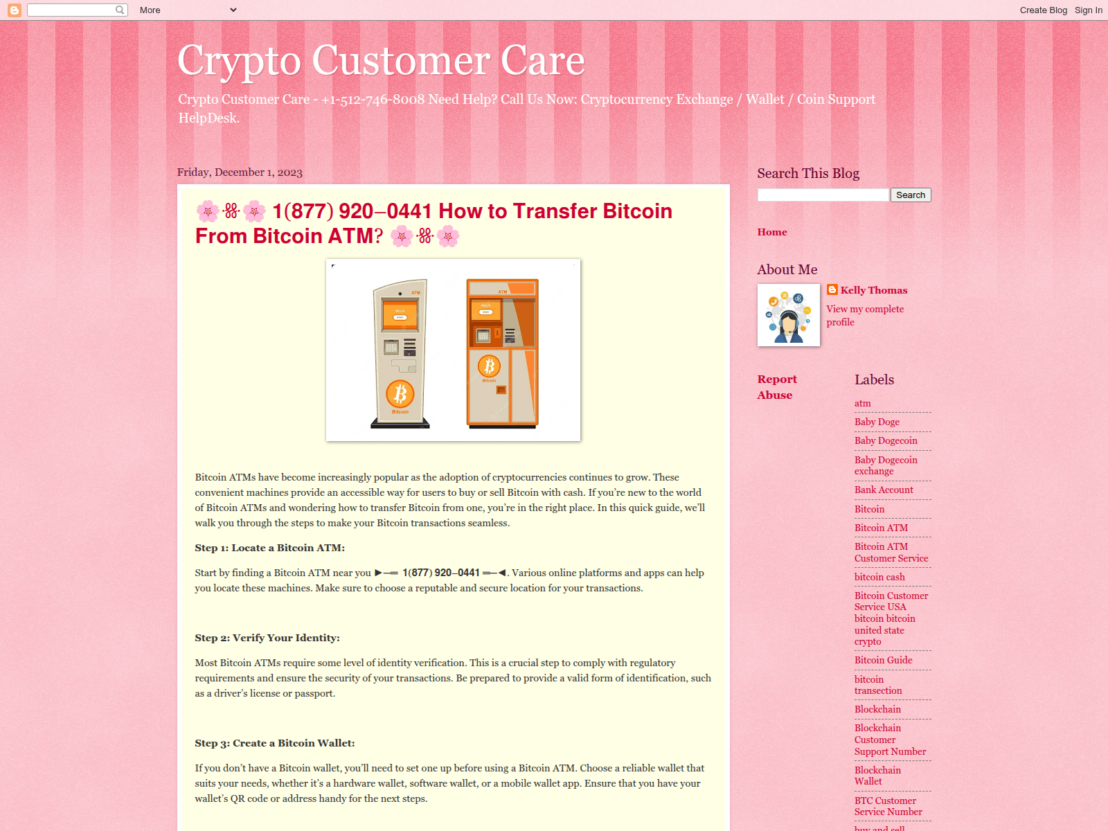 Screenshot of digitalcurrencysupport.blogspot.com