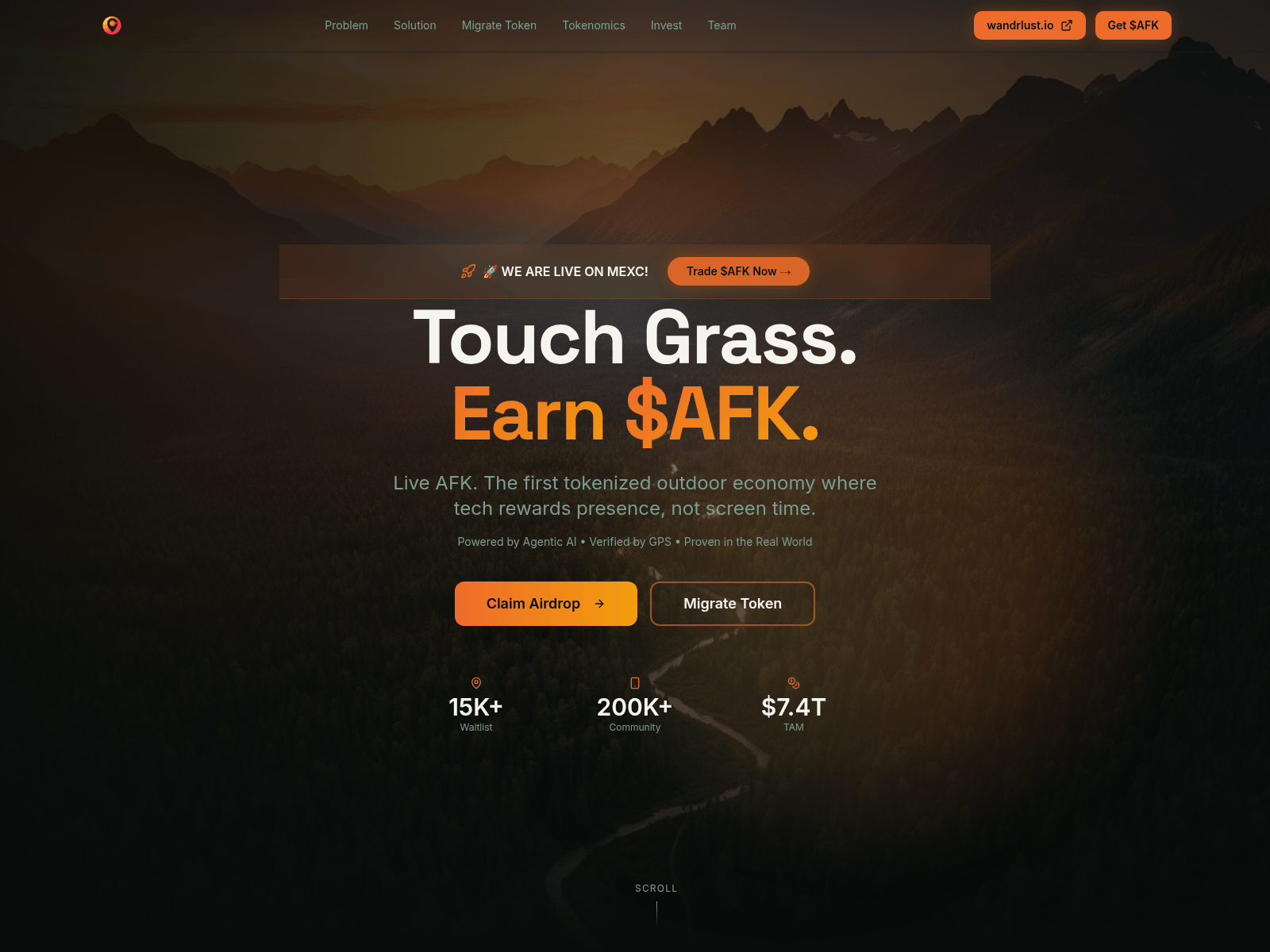 Screenshot of earn2unplug.space