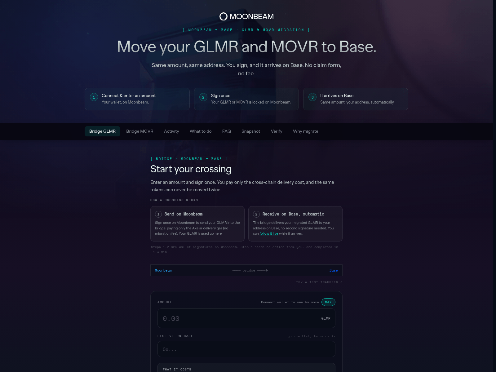 Screenshot of moobeam.online