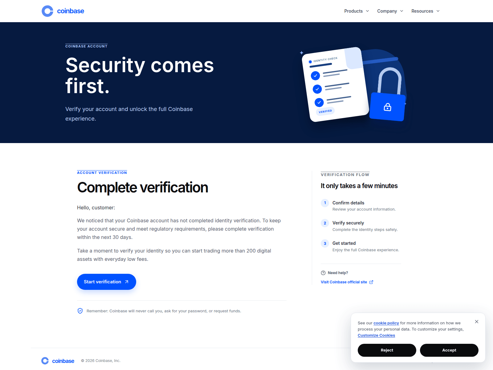 Screenshot of coinbase.dabaikf5.xyz