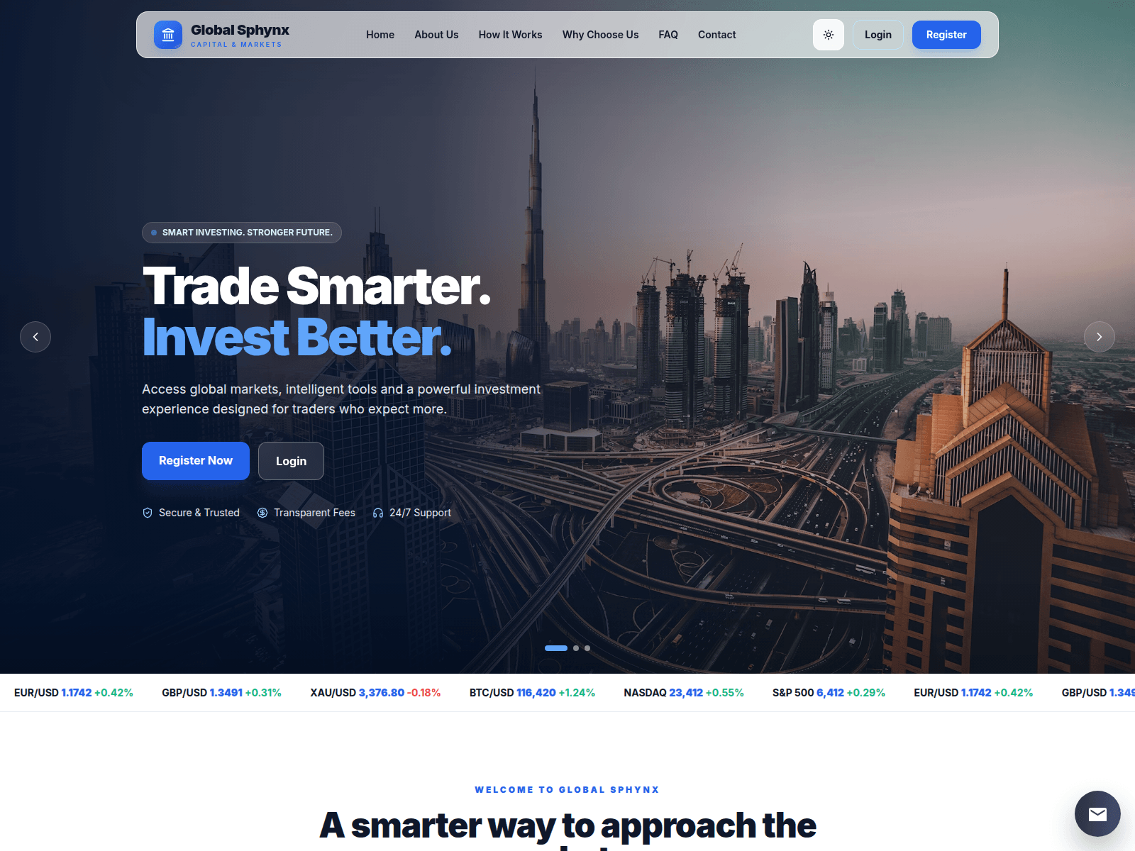 Screenshot of globalsphynx.top