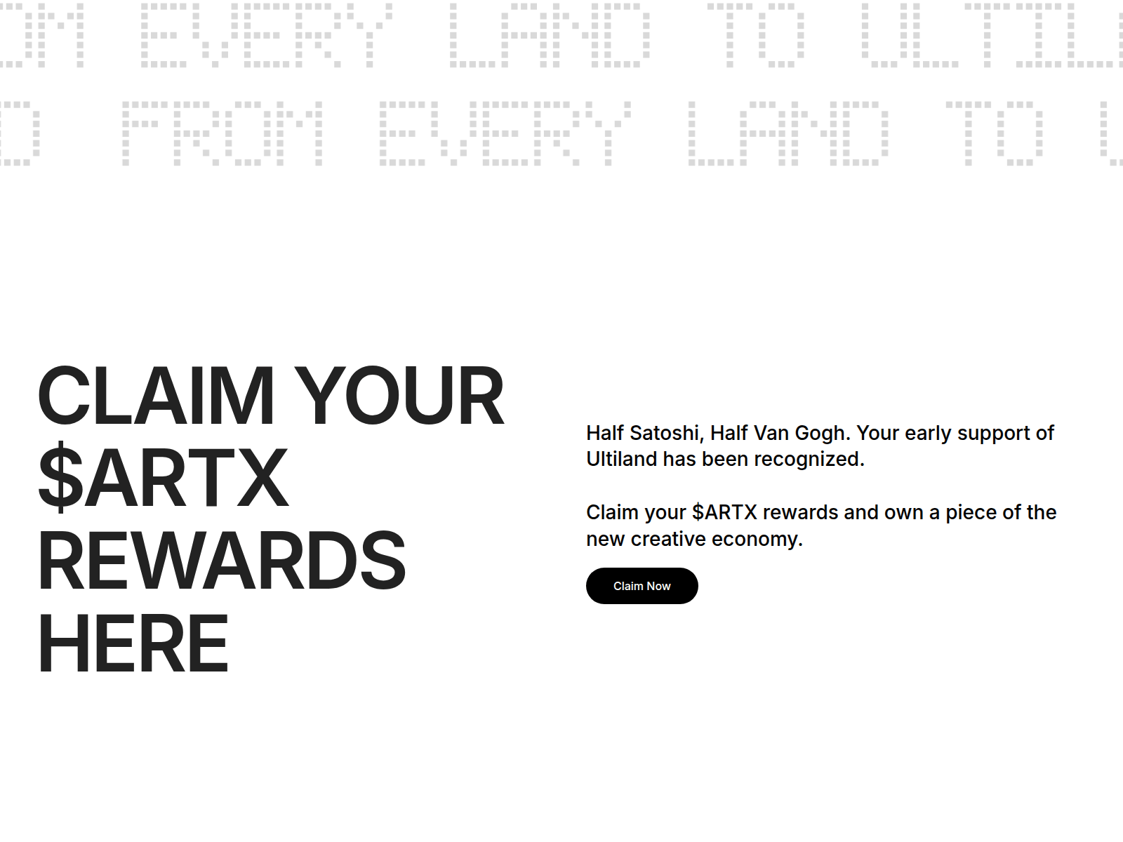 Screenshot of claim-ultiland.xyz