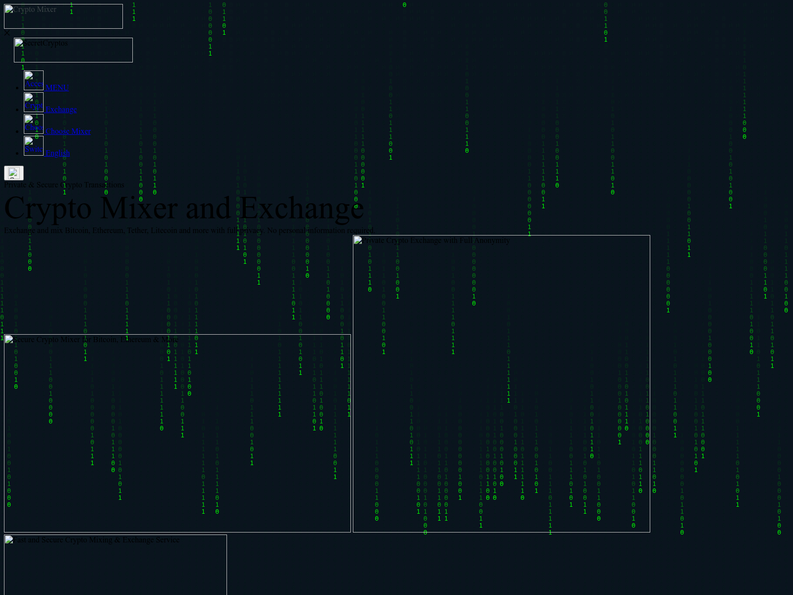 Screenshot of secretcryptos.cc