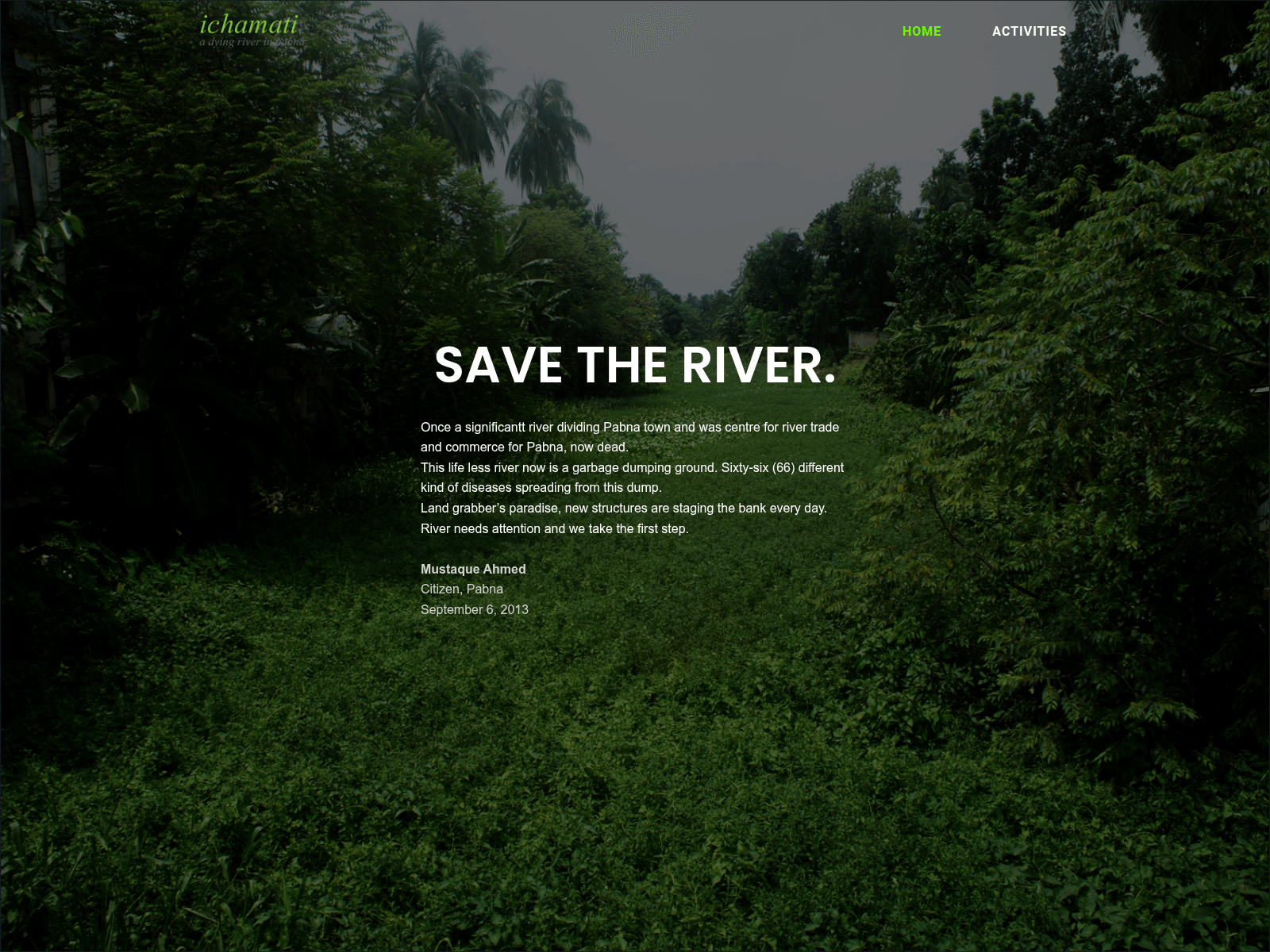 Screenshot of ichamati.org