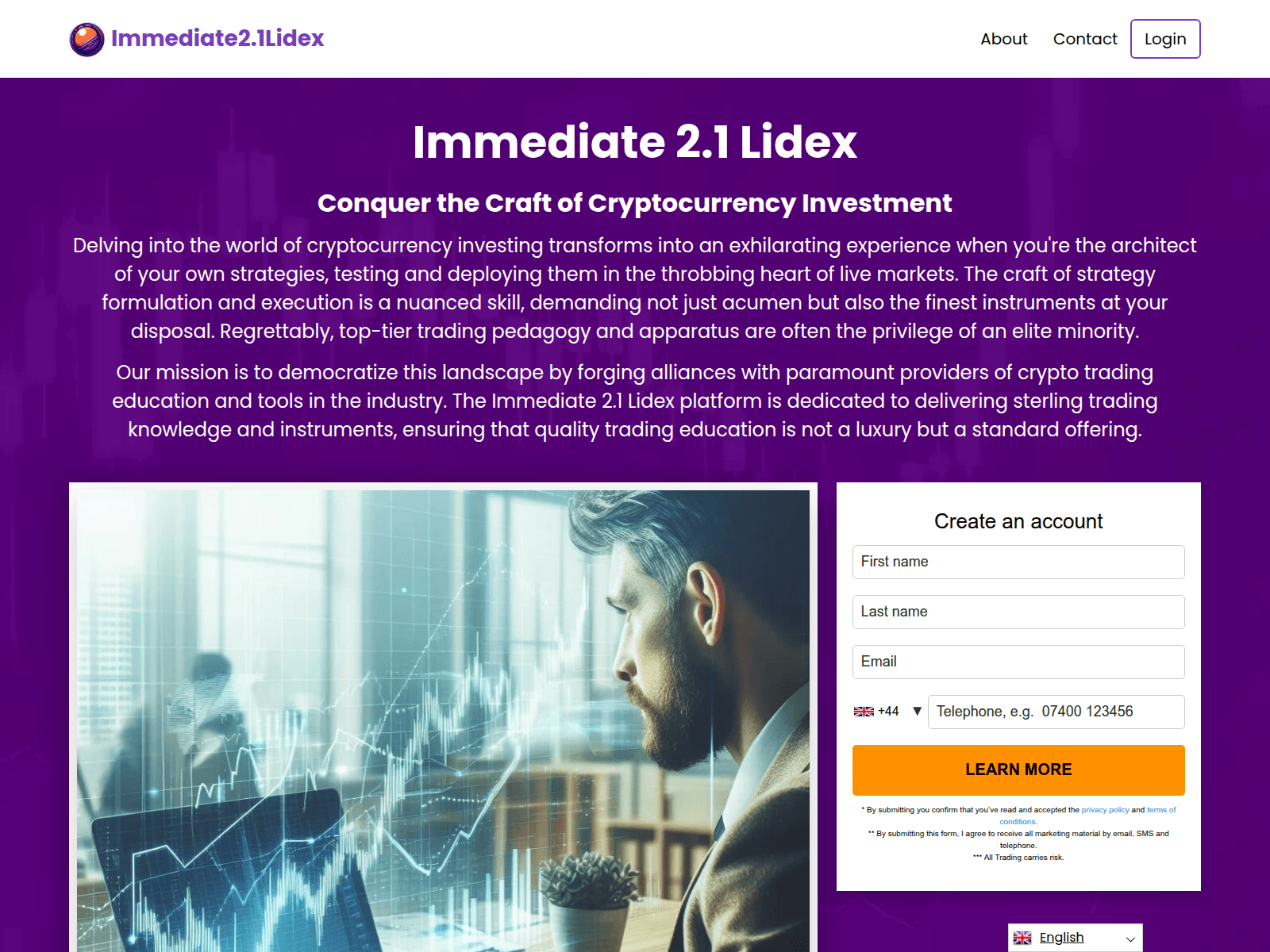 Screenshot of immediate-lidex.com