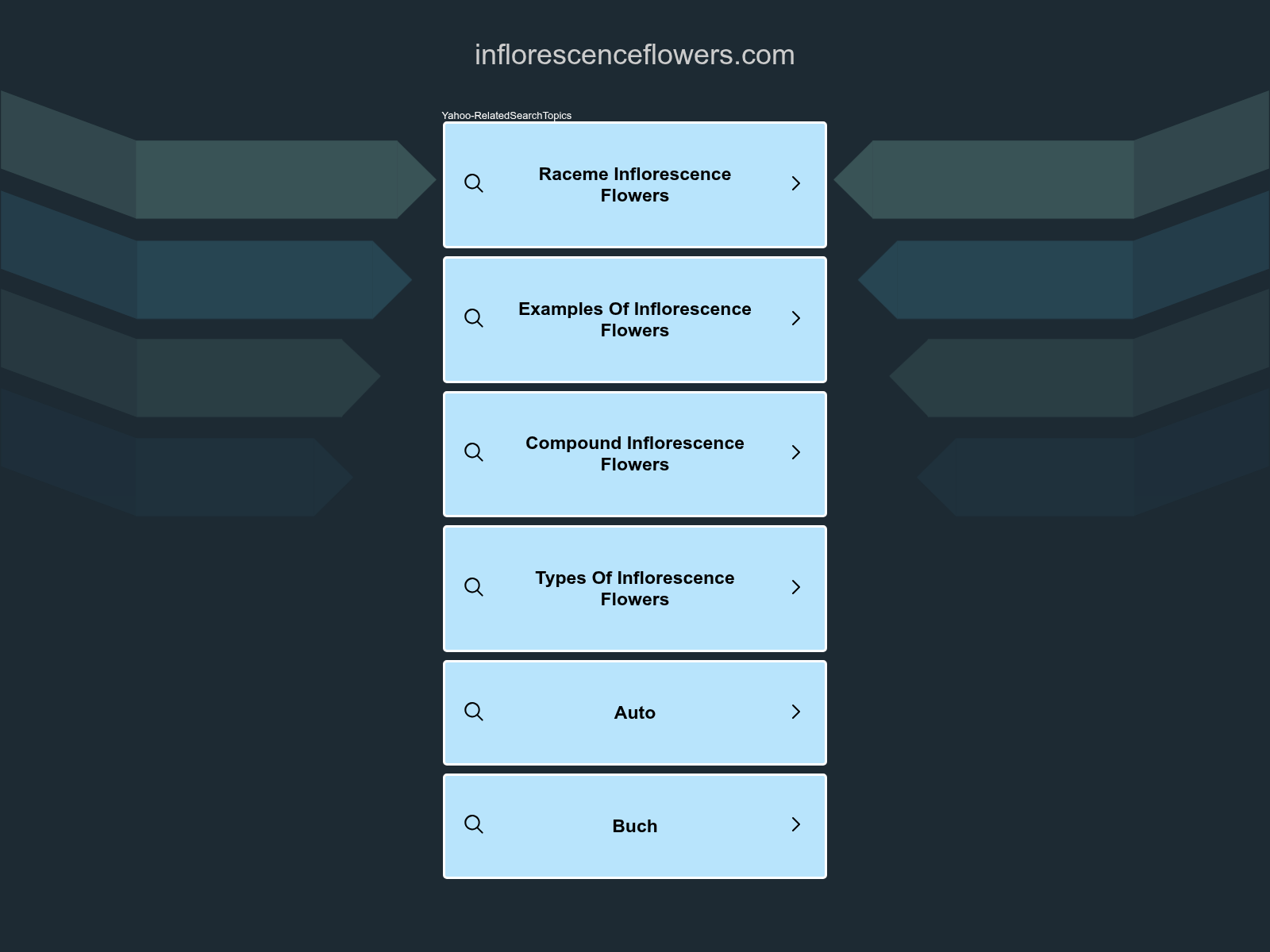 Screenshot of inflorescenceflowers.com