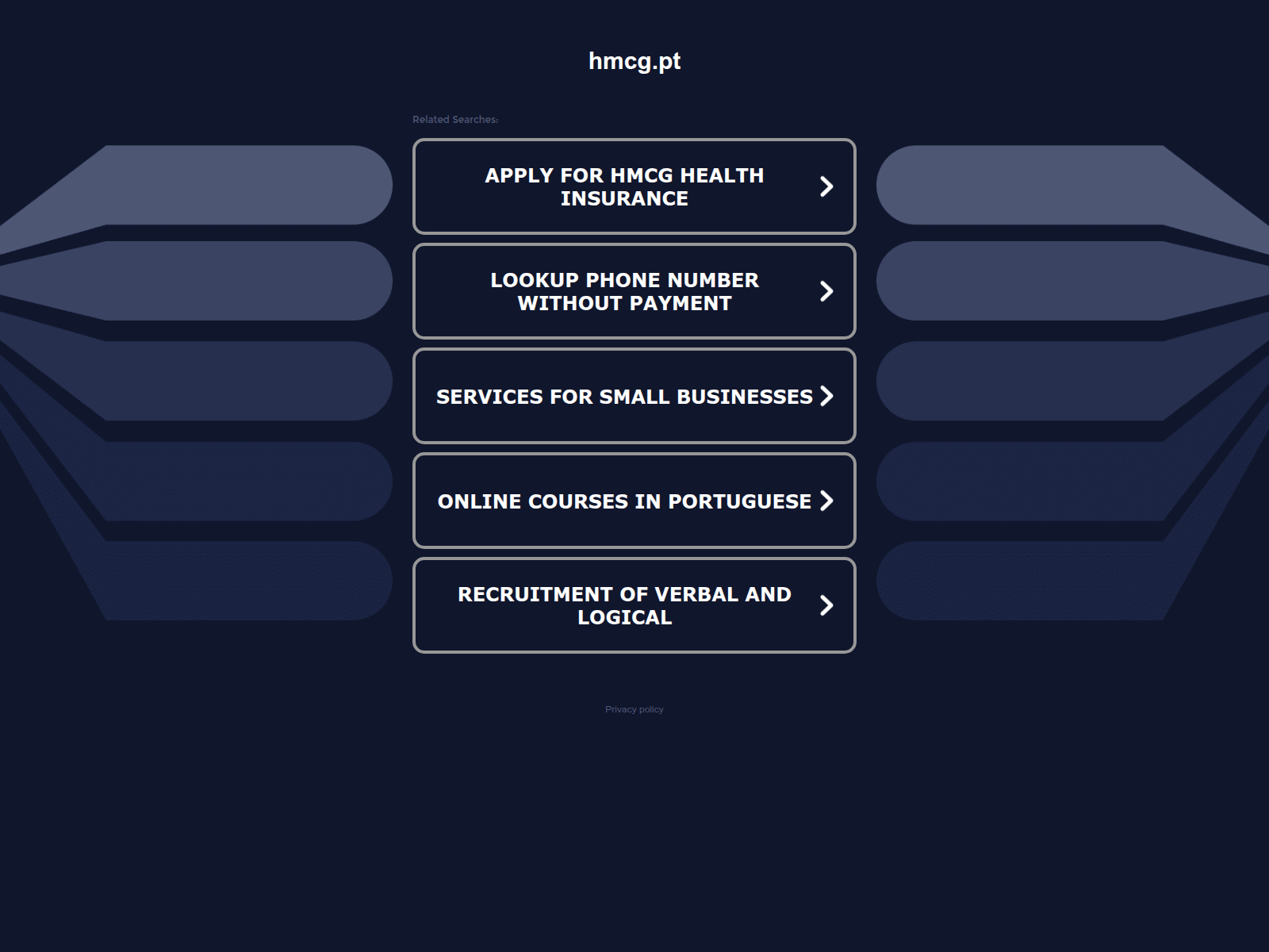 Screenshot of hmcg.pt