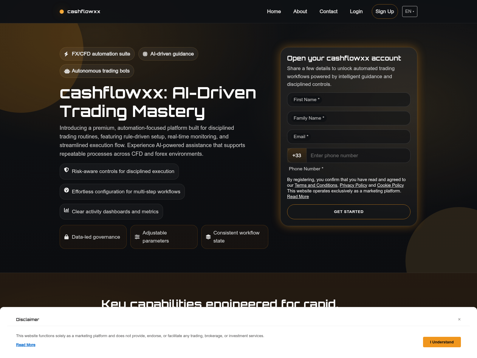 Screenshot of cashflowxx.click