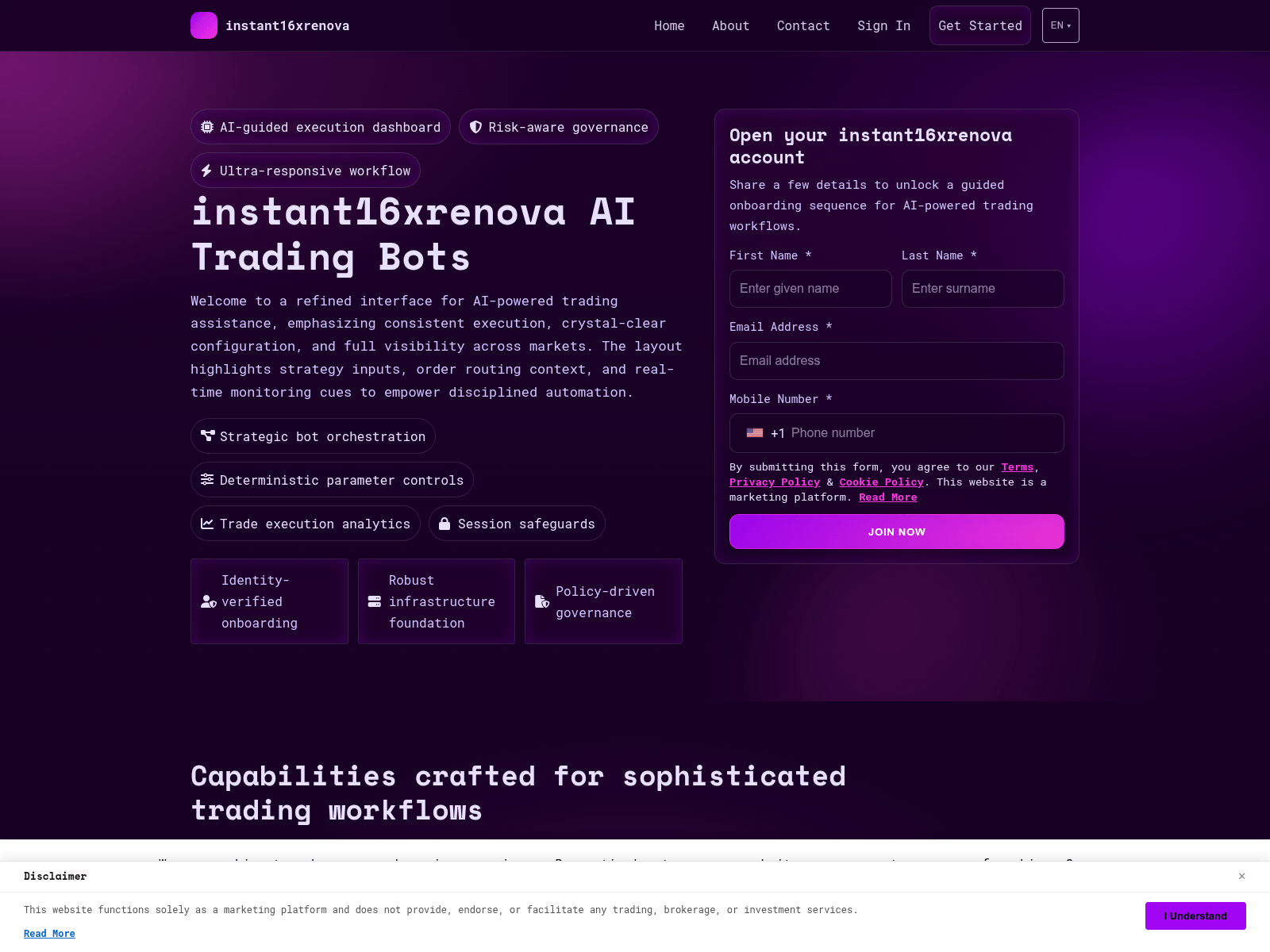 Screenshot of instant16xrenovaengine.com