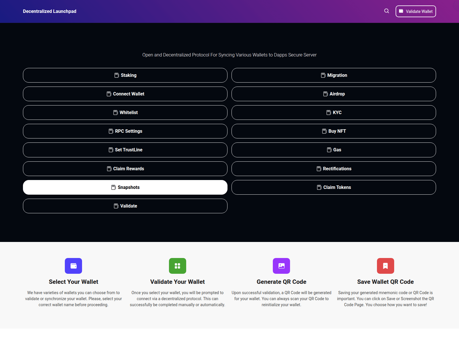 Screenshot von authorizednodeproxy.vercel.app